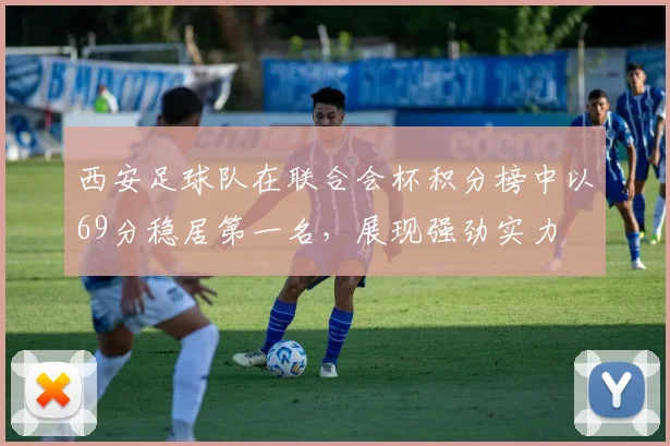 西安足球队在联合会杯积分榜中以69分稳居第一名，展现强劲实力